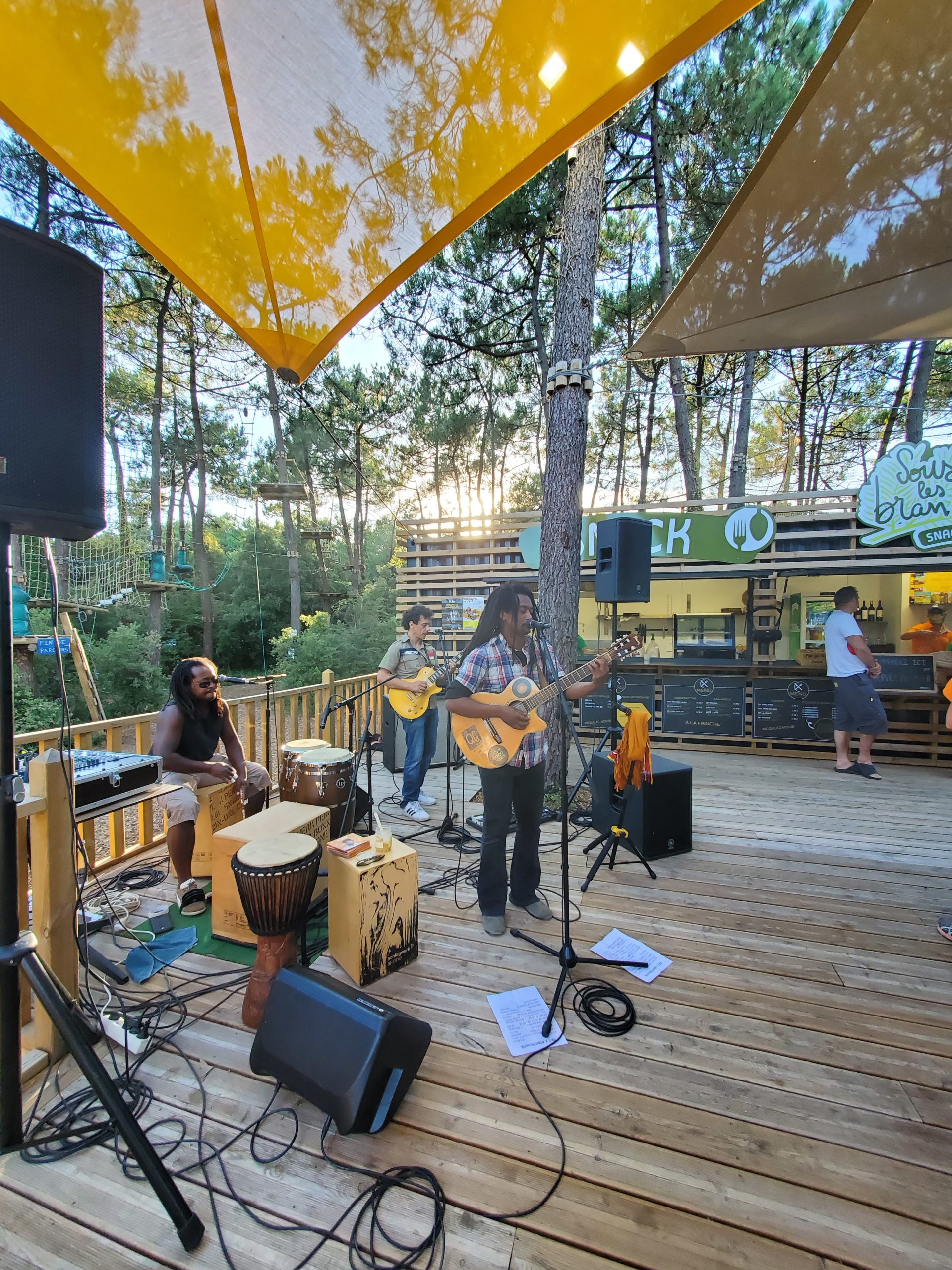 Explora parc - Concerts Bi .Ba Sous les Branches