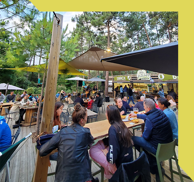 Sous les branches snack bar